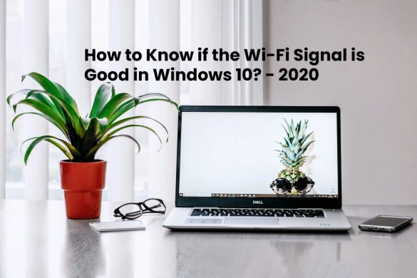 Wi-fi Signal in Windows 10