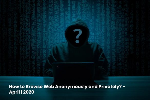 Browse Web Anonymously