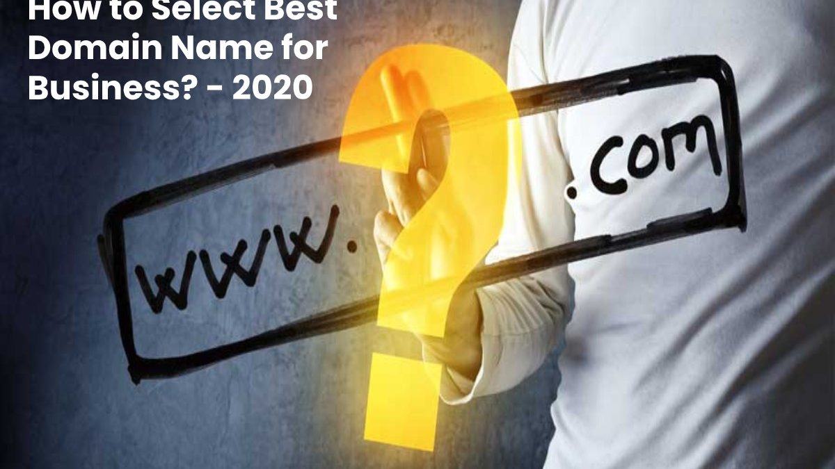 How to Select Best Domain Name for Business?