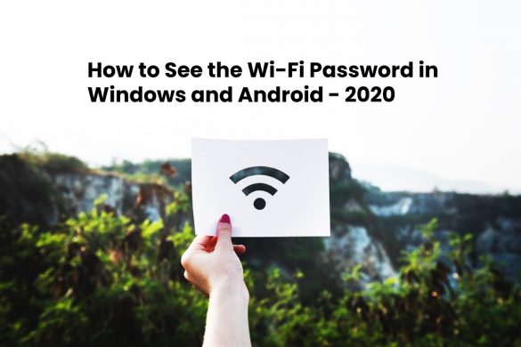 See the Wi-Fi Password