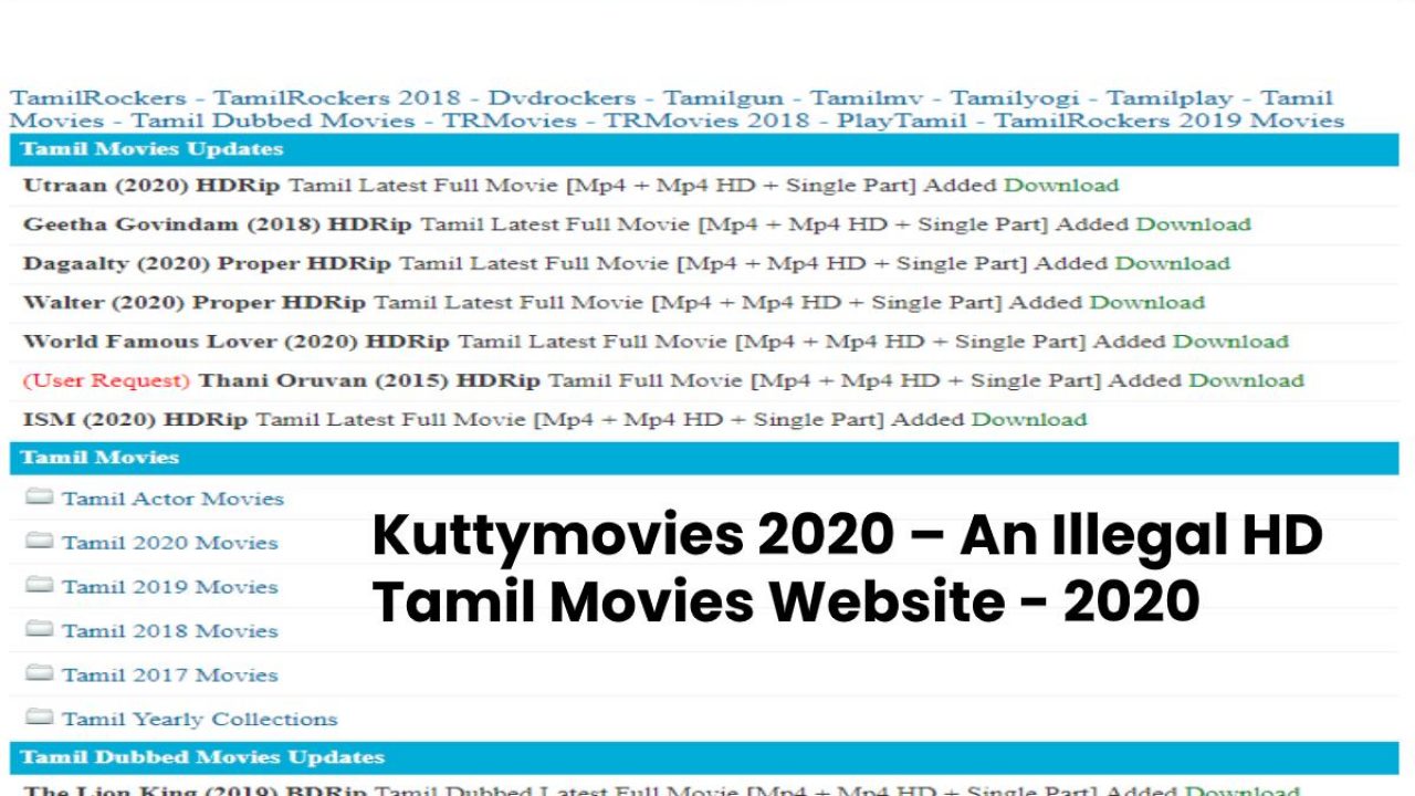 Movies kutty Kuttymovies 2021: