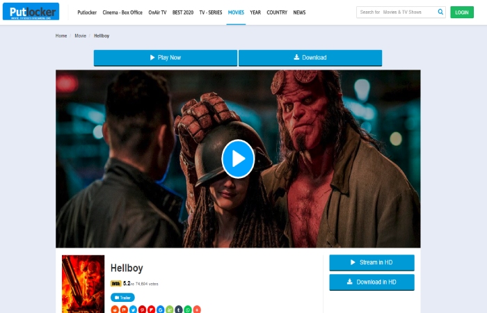 Hellboy 2019 Putlocker Watch Hellboy 2019 Full 123movies Online Free