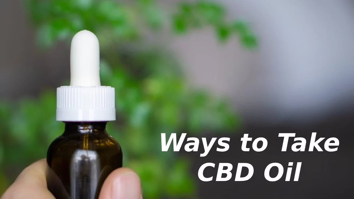 Best Ways to Take CBD Oil