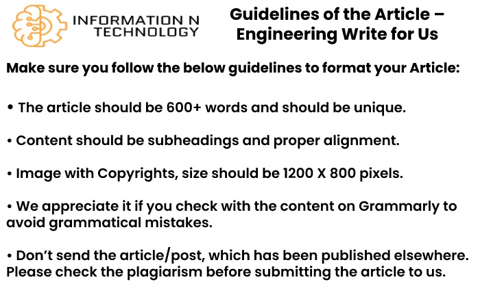 guidelines for the article informationntechnology 