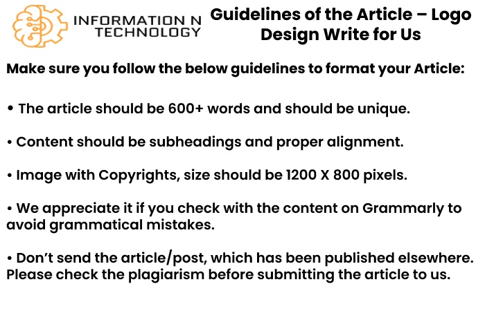 guidelines for the article informationntechnology - Logo Design Write for Us