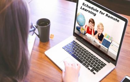 ways to create a schedule for remote learning