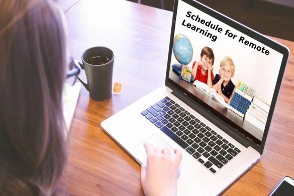 ways to create a schedule for remote learning