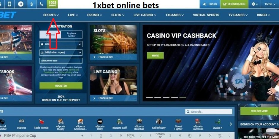 1xbet online bets