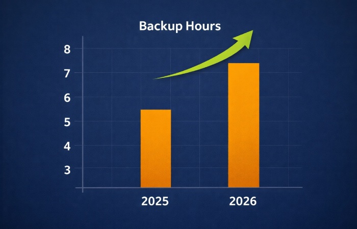 luminous icon battery